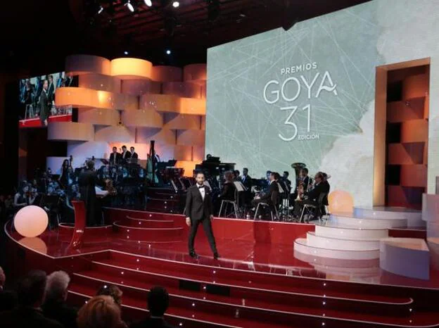 Dani Rovira, presentador de la gala de los Premios Goya 2017/GTRES