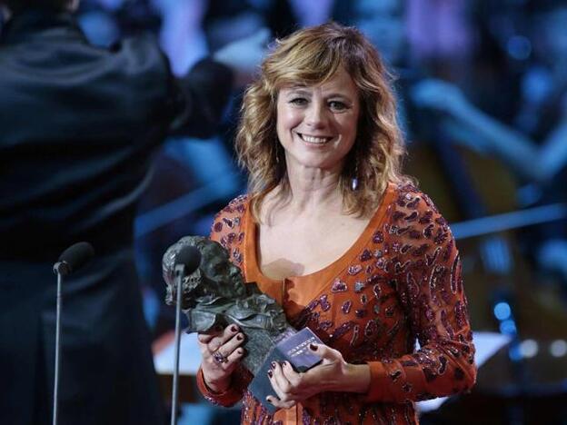 Emma Suárez, Premio Goya 2017 de reparto: "Quiero dedicárselo a mis hijos"