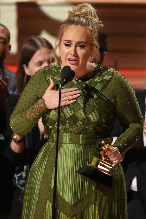 El mensaje de Adele a Beyoncé en los Grammy