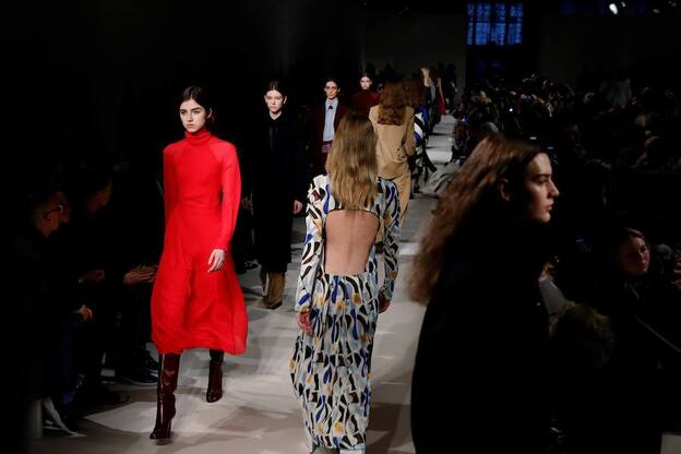 La colección otoño invierno 2017 de Victoria Beckham en la NYFW