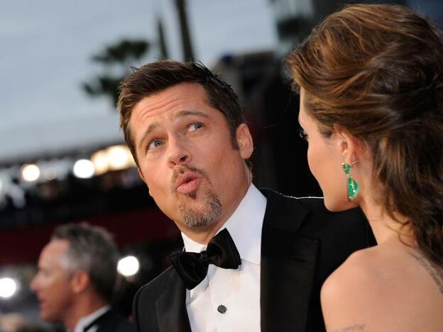 Brad Pitt, Kate Hudson y Angelina Jolie: la foto más buscada de los Oscar