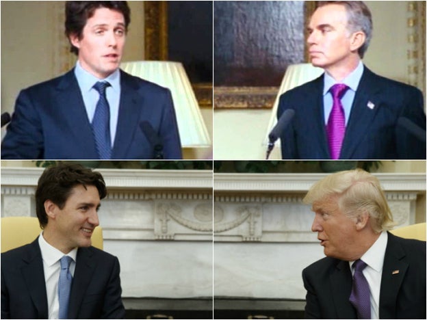 Justin Trudeau es Hugh Grant en “Love Actually” y Trump no puede superar eso