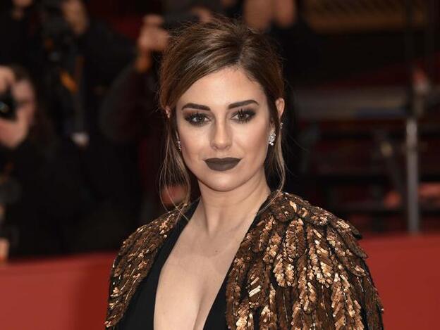 El maquillaje gótico de Blanca Suárez en la Berlinale