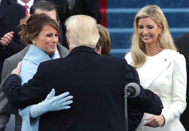 Trump admite que Ivanka ayudará a Melania en su tarea de Primera Dama