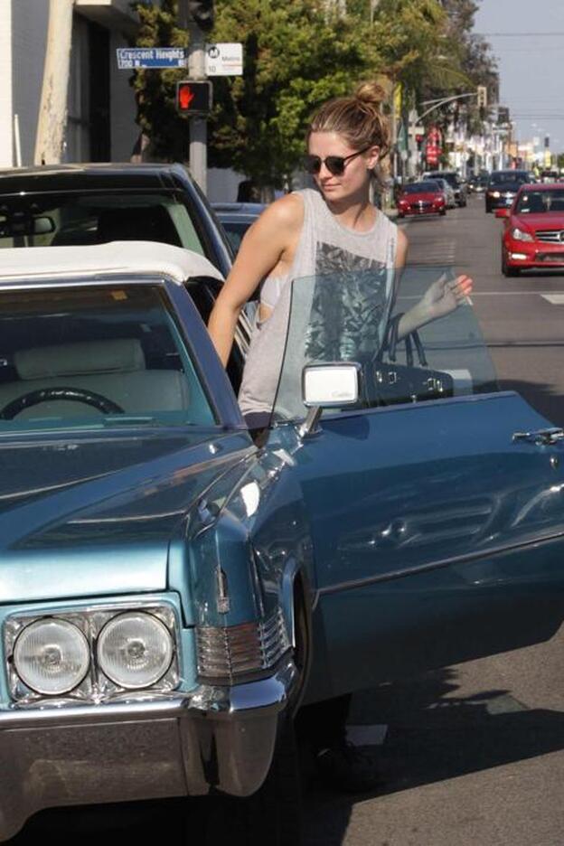 Mischa Barton, peligro al volante