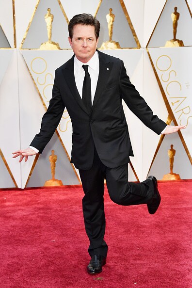 Oscars 2017: Michael J Fox, en la alfombra roja