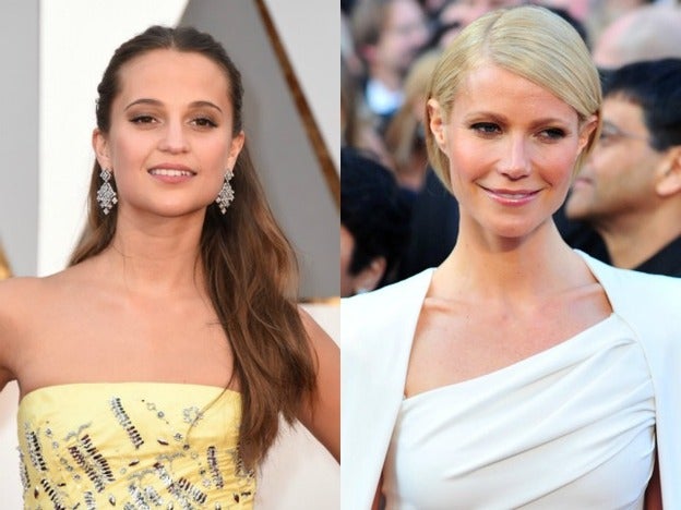 Oscars 2017: A Alicia Vikander y a Gwyneth Paltrow les roban el look