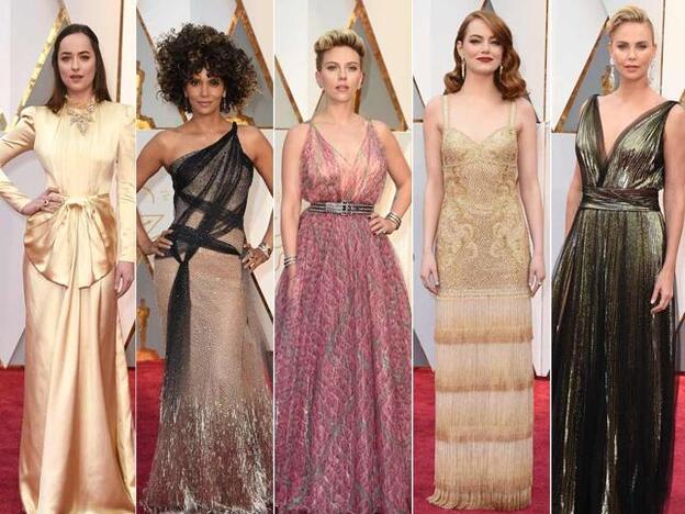 Oscars 2017: los cinco 'partidazos' que han acudido solas a la gala