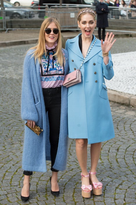 Famosas en el desfile de Miu Miu en la Semana de la Moda de París