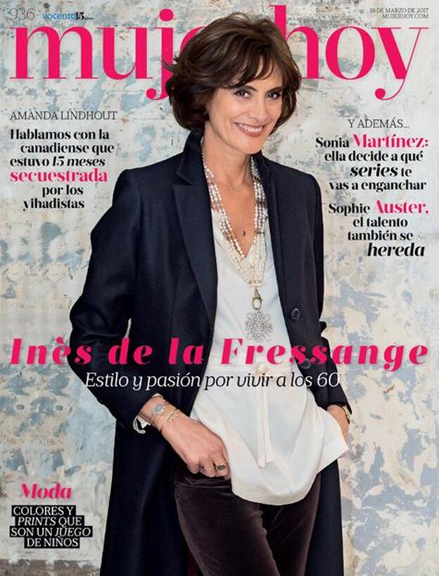 Inès de la Fressange, estilo y pasión en la portada de Mujerhoy