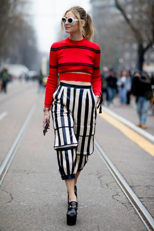 Chiara Ferragni en la Semana de la Moda de Milán