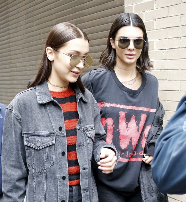 Bella Hadid y Kendall Jenner, dos modelos amigas/GTRES