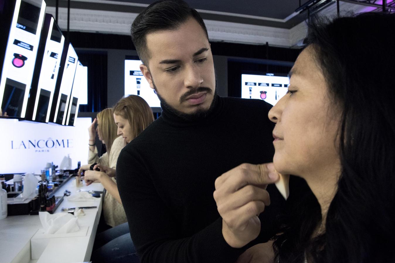 Las lectoras de Mujerhoy en la master class de maquillaje en La Maison Lancôme 2017