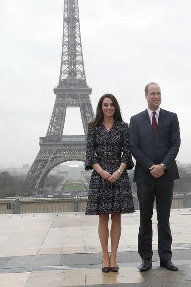 Los duques de Cambridge: luna de miel el París