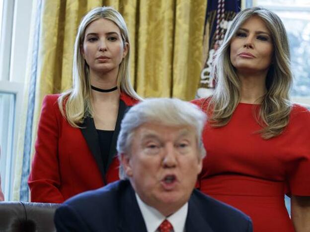 Ivanka y Melania encuentran (de momento) su sitio en el universo Trump