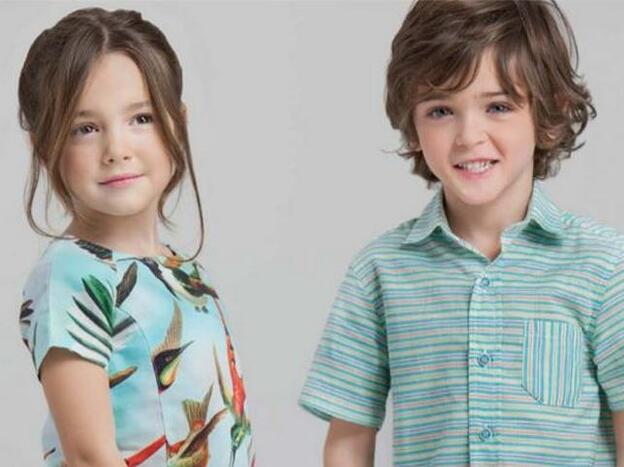 Turquesa: el color de la primavera para la moda infantil