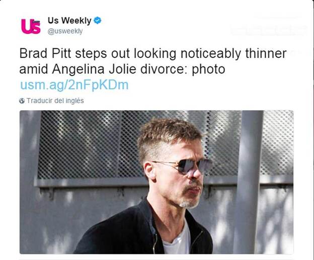 ¿Es alarmante la pérdida de peso de Brad Pitt?