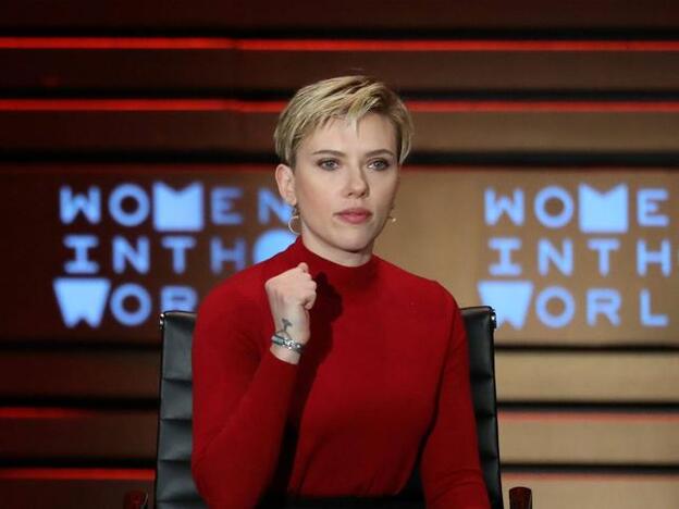 Scarlett Johansson en el foro Women in the Worl Summit./Cordon Press