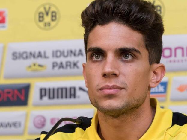 Marc Bartra, herido en la explosión a la llegada del Borusia Dortmund al partido de Champions