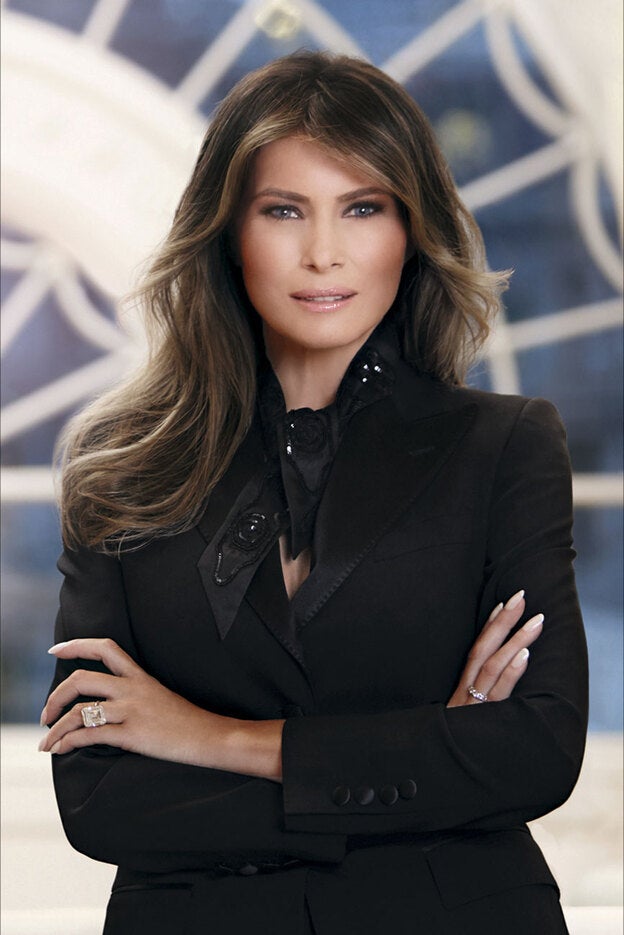 La foto de Melania