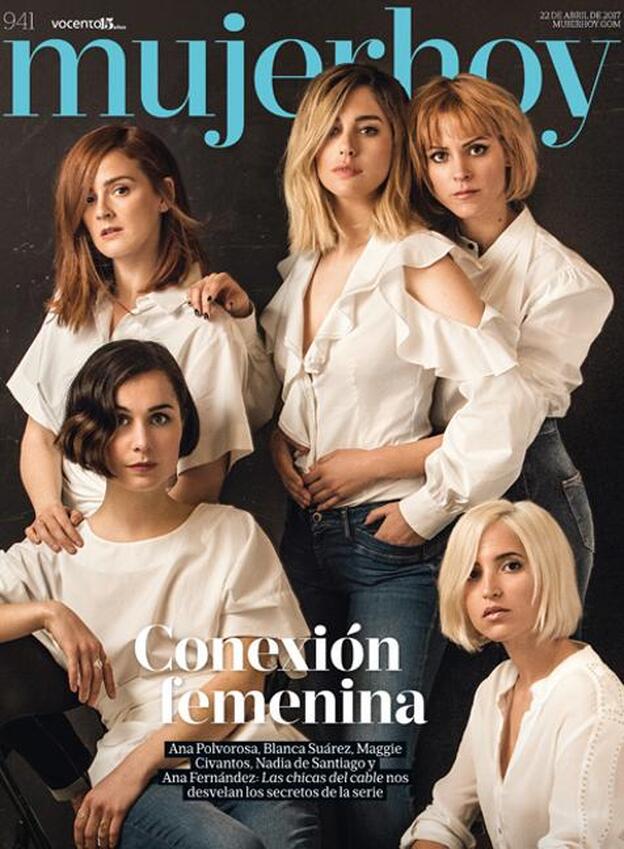 Conexión femenina en la portada de Mujerhoy
