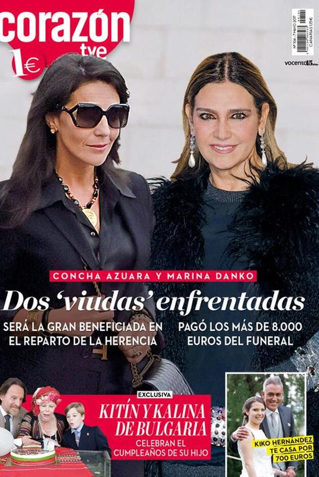Marina Danko y Concha Azuara, dos 'viudas' enfrentadas