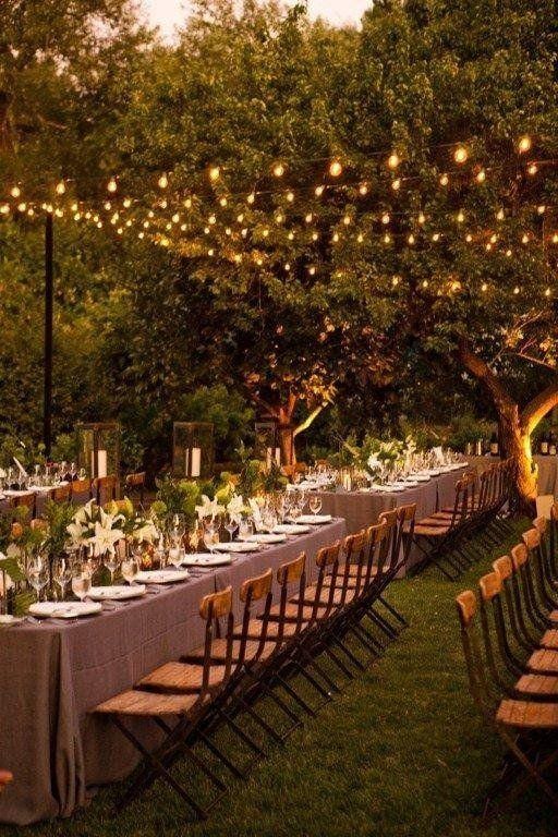 Ideas de decoración en las bodas al aire libre para que sean perfectas