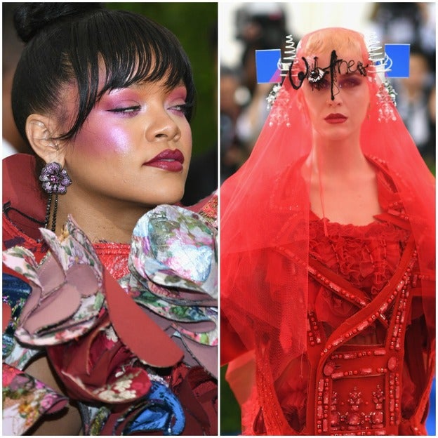 Lady Gaga decide el duelo Rihanna-Katy Perry en el Met