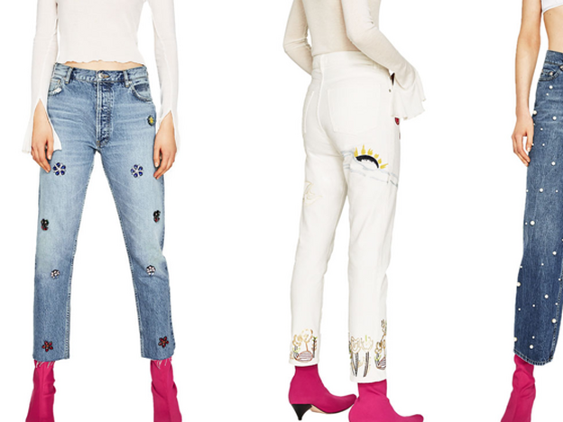 Esta primavera los jeans se llevan... raros