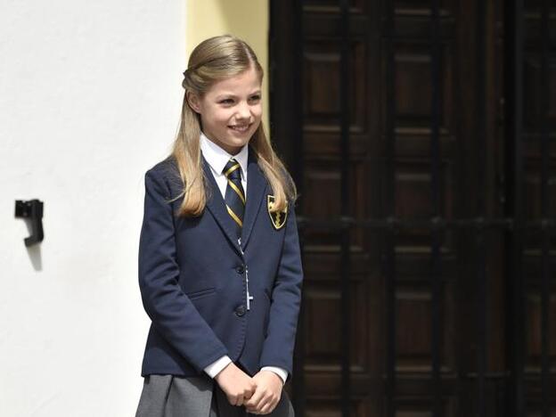 Así ha sido la Primera Comunión de la infanta Sofía