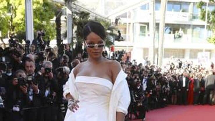 Rihanna se estrena en la alfombra roja del Festival de Cannes