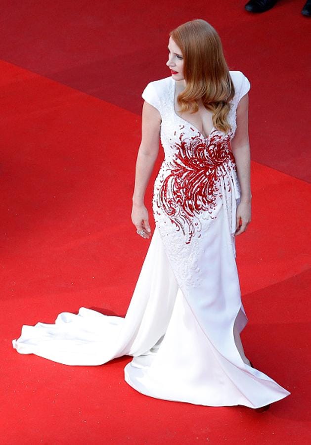 Los vestidos de la clausura de Cannes: Jessica Chastain