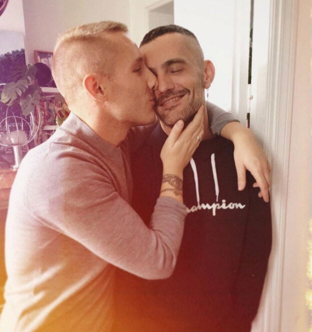 El gesto más tierno entre David Delfín y su chico