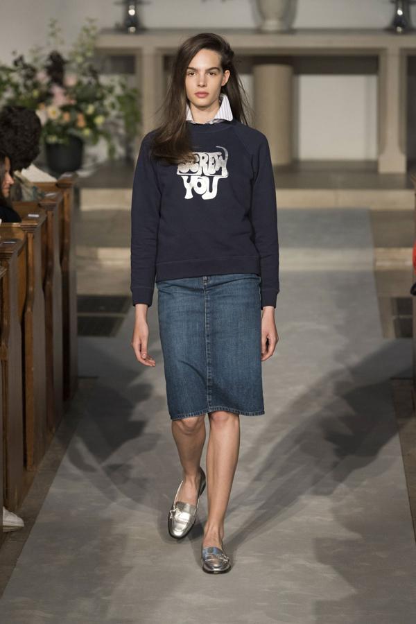 Así fue el desfile de la nueva colección de Alexa Chung