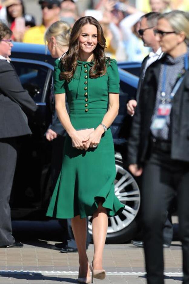 Dolce & Gabbana le dedica un vestido a Kate Middleton