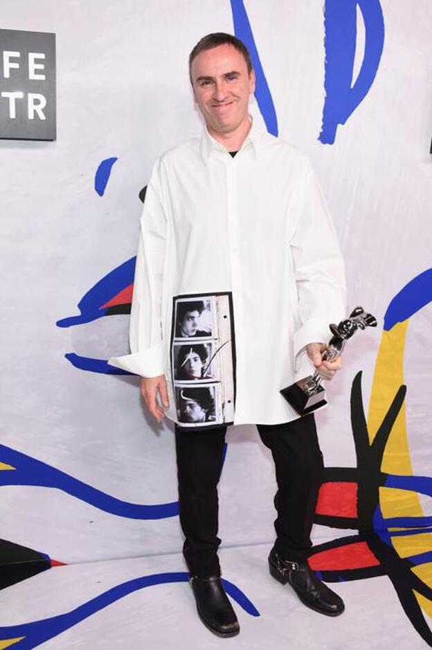 Raf Simons hace historia en los CFDA Fashion Awards