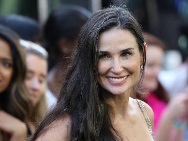 Demi Moore, durante la premiere de 'Rough Night' en Nueva York./GTRES