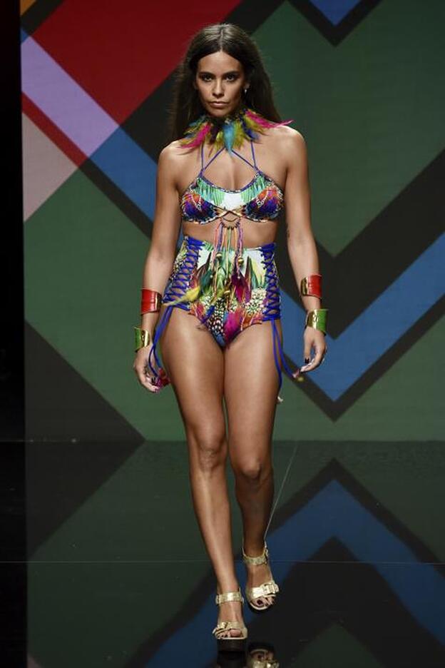 Cristina Pedroche desfila en Gran Canaria Moda Cálida