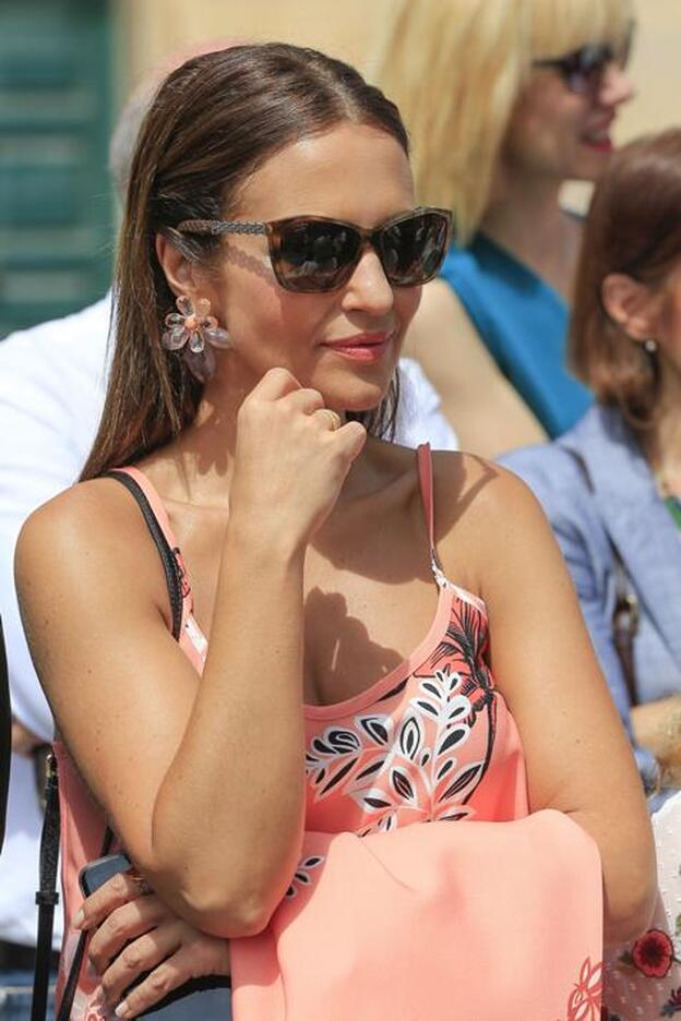 El look de Paula Echevarría en el Corpus Christi, al detalle