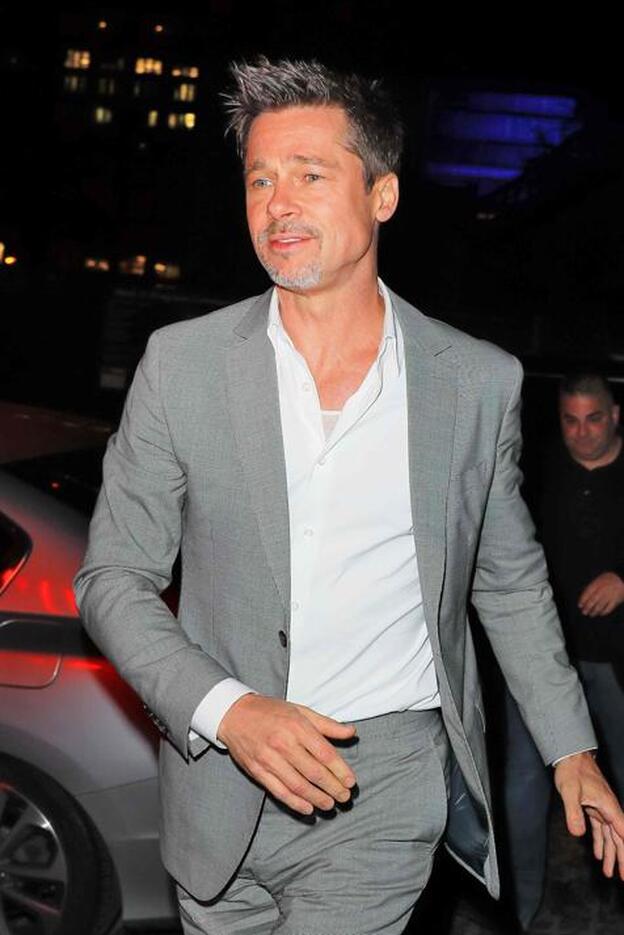 Brad Pitt, de fiesta en el Festival de Glastonbury con...