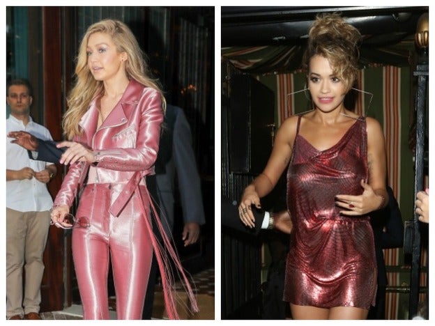 Gigi Hadid VS Rita Ora: ¡que viva el brillo y las mujeres!