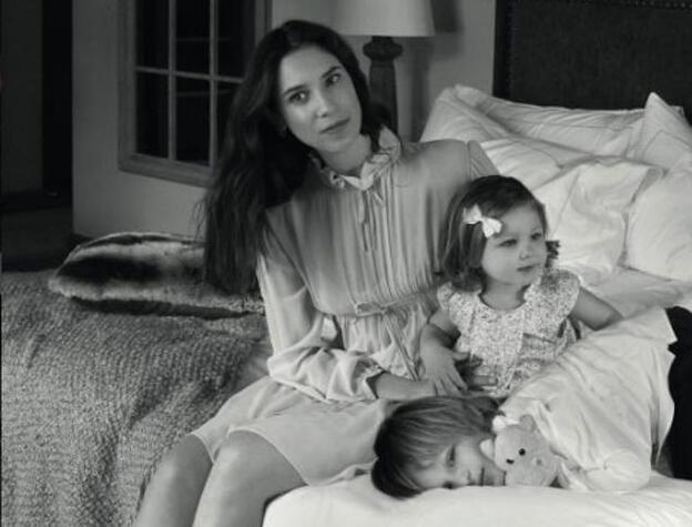 El primer posado de Tatiana Santo Domingo con sus hijos