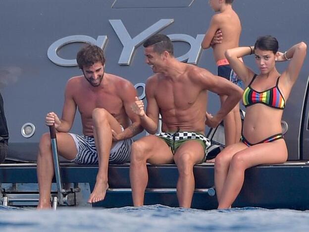Ronaldo y Georgina de vacaciones en Formentera