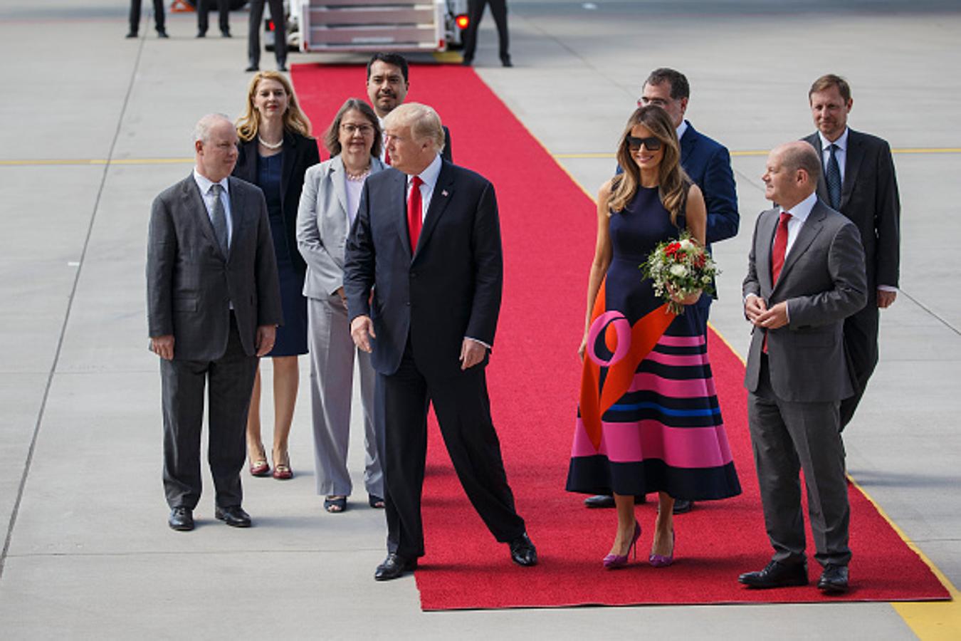 El guiño a España de Melania Trump en Polonia