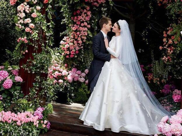 Miranda Kerr publica las fotografías de su boda