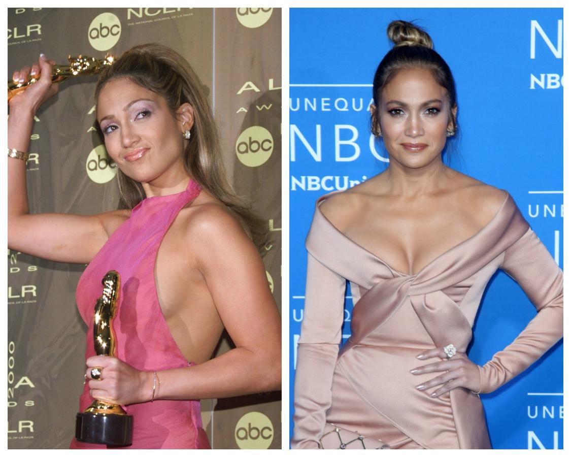 El paso del tiempo para Jennifer Lopez: de 2000 a 2017