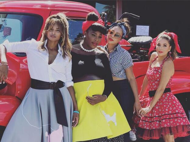 La divertida baby shower de Serena Williams