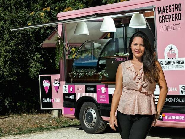 El camión rosa, para los más dulces