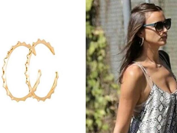 Irina Shayk, con pendientes de Unode50