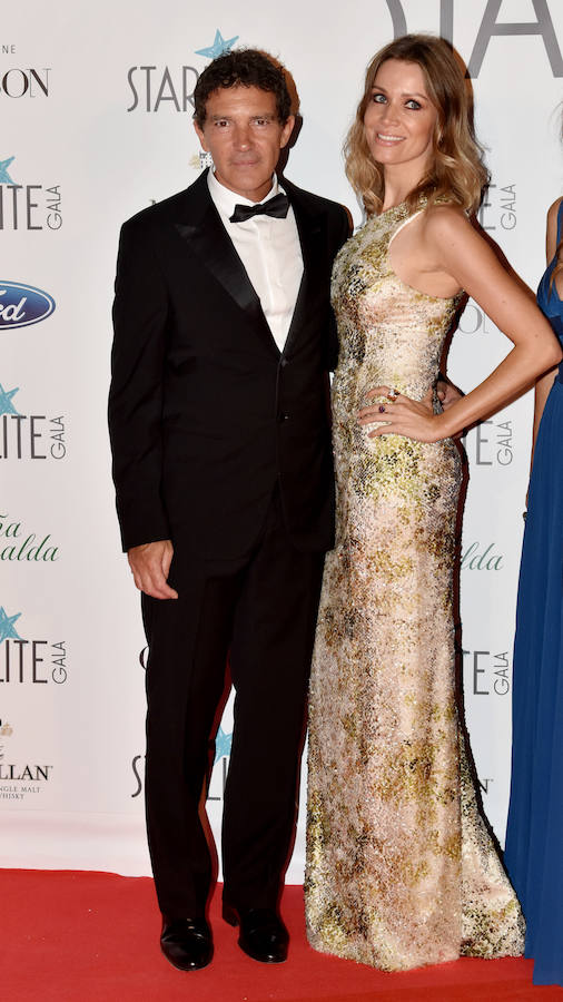Los looks de la Gala Starlite: Antonio Banderas y Nicole Kimpel